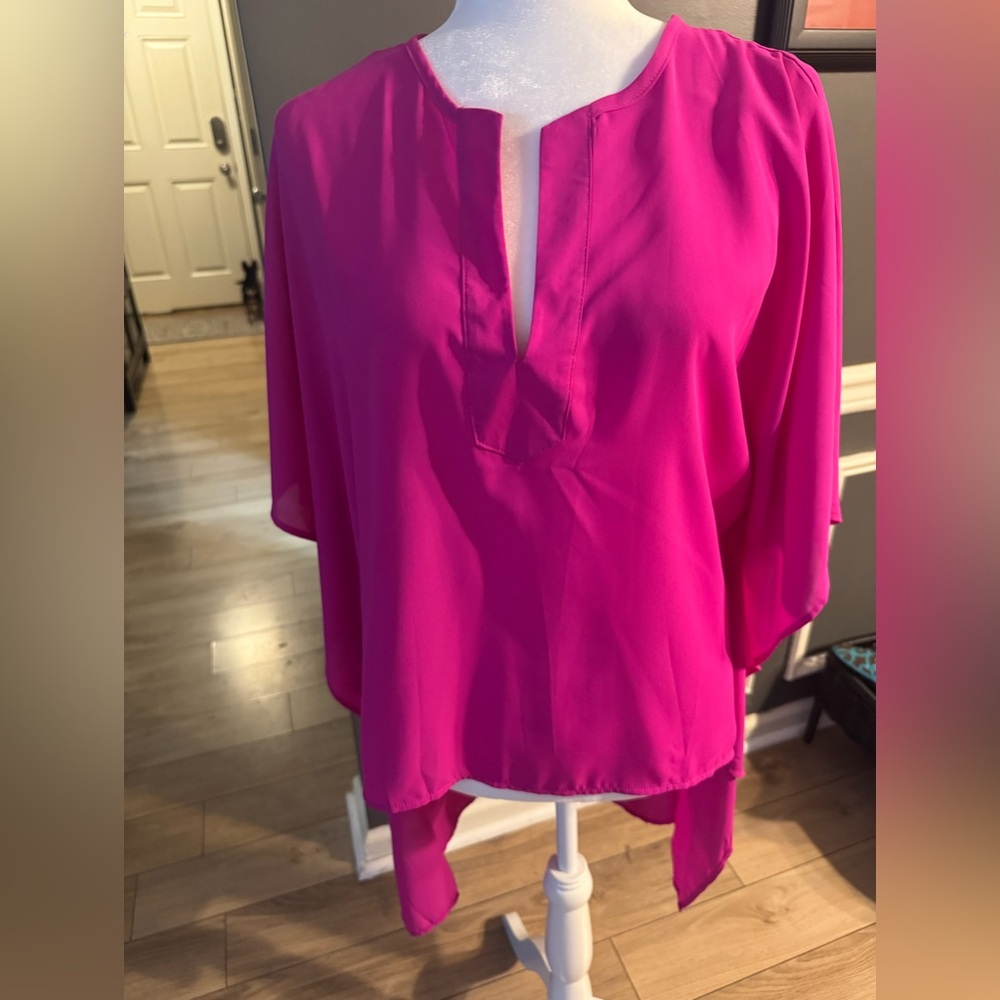 Viví collection, hi-low kimono top